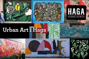 Urban art i Haga affisch